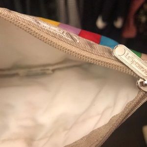 Lesportsac Bags - LeSportsac Rainbow Stripe 3 Zipper Pocket Pouch Lesportsac Bags - LeSportsac Rainbow Stripe 3 Zipper Pocket Pouch
